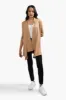 Beechers Brook Long Sleeve Ribbed Cardigan - Camel sold by Fairweather