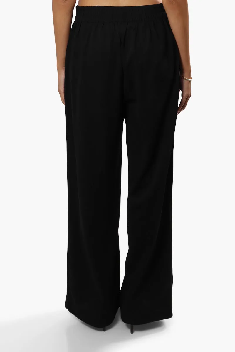 Limite Solid Wide Leg Pants - Black sold by Fairweather product image thumbnail 4