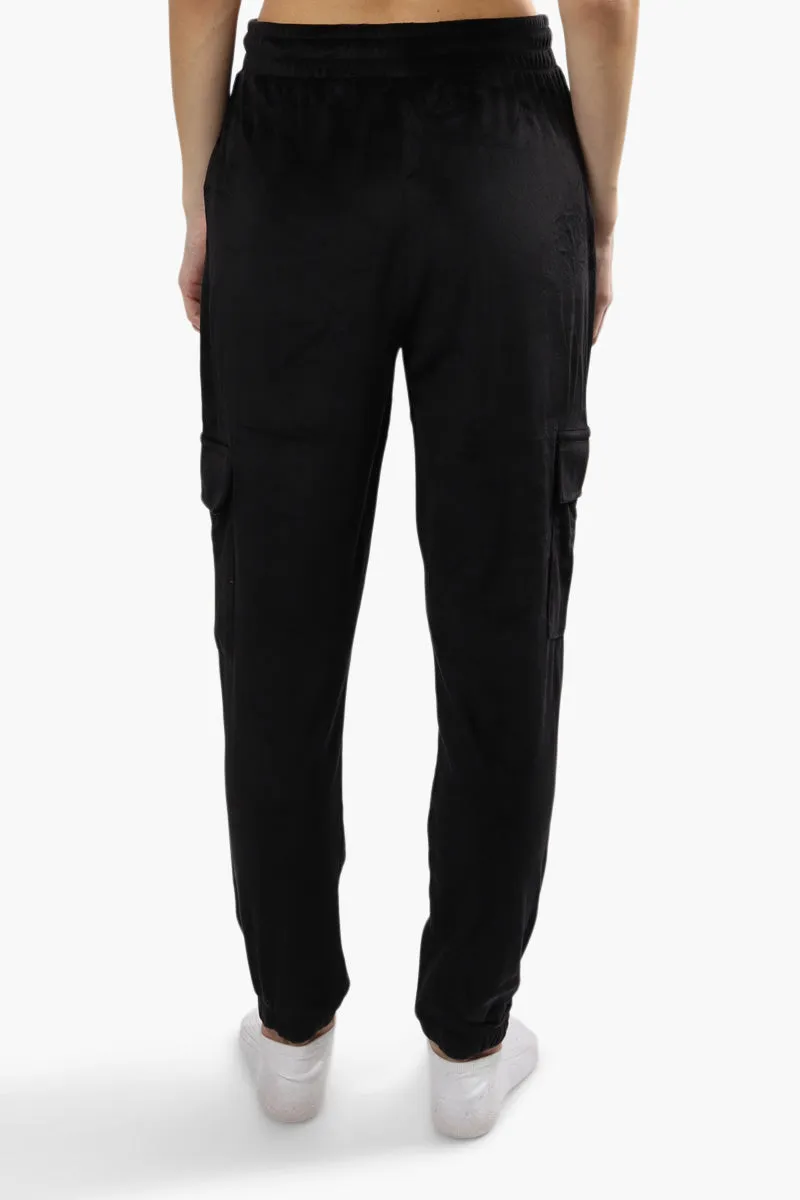 Mikk Cargo Waist Tie Joggers - Black sold by Fairweather product image thumbnail 4