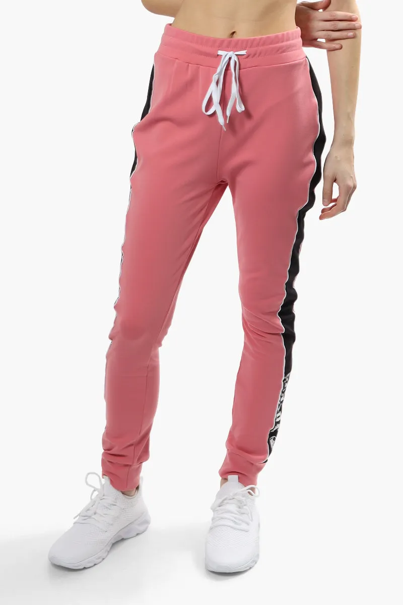 Canada Weather Gear Solid Side Panel Joggers - Pink sold by Fairweather