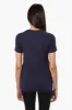 Canada Weather Gear Striped Canada Print Tee - Navy sold by Fairweather