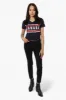 Canada Weather Gear Striped Canada Print Tee - Navy sold by Fairweather