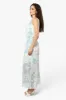 Limite Floral Sleeveless Tank Maxi Dress - White sold by Fairweather