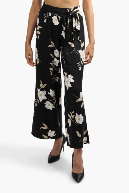Majora Floral Palazzo Pants - Black sold by Fairweather