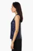 Limite Sequin Tank Top - Navy sold by Fairweather
