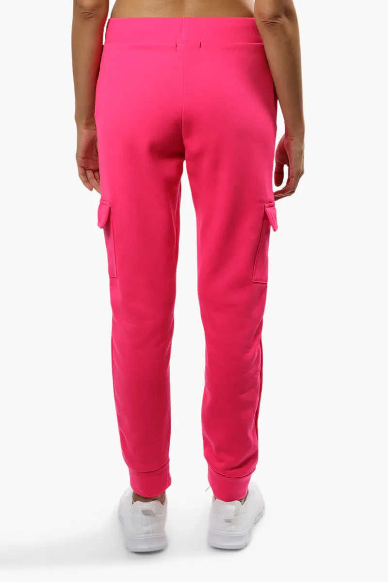 Fahrenheit Cargo Tie Waist Joggers - Pink sold by Fairweather product image thumbnail 4