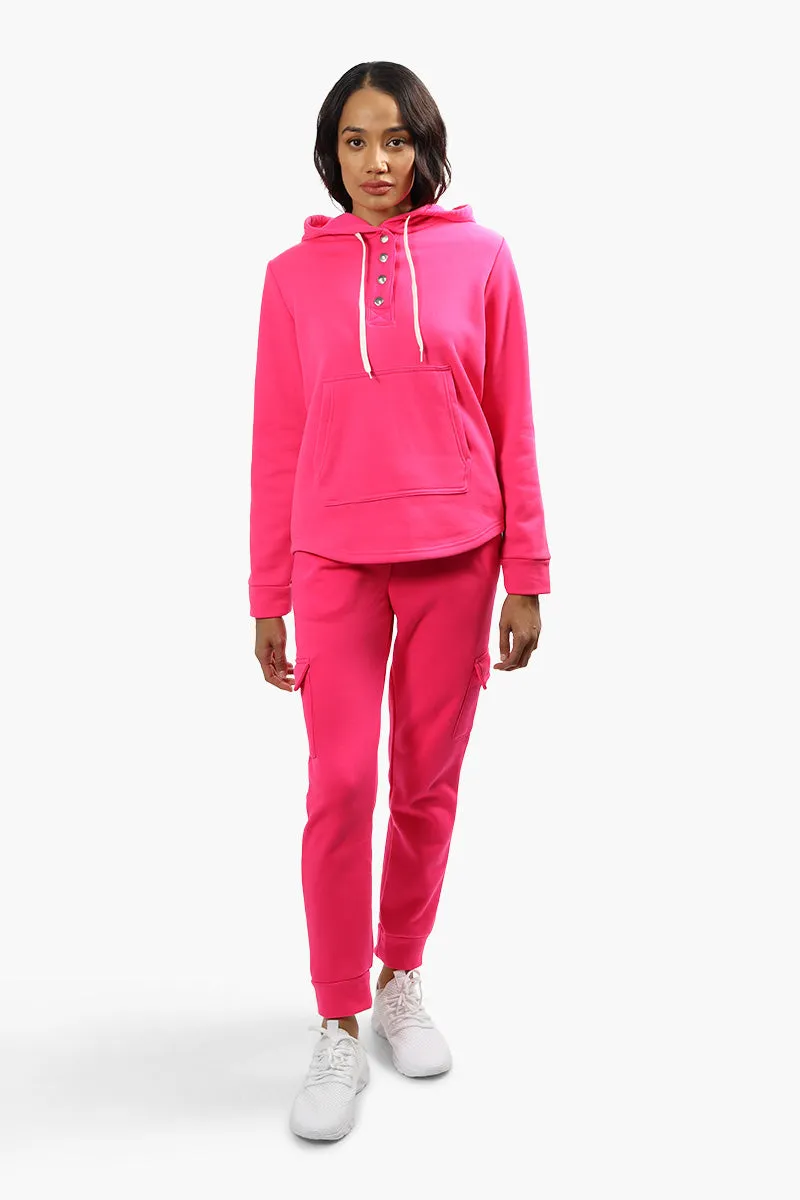 Fahrenheit Cargo Tie Waist Joggers - Pink sold by Fairweather product image thumbnail 2