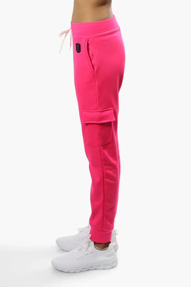 Fahrenheit Cargo Tie Waist Joggers - Pink sold by Fairweather product image thumbnail 3