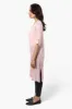 Magazine Roll Up Sleeve Open Duster Cardigan - Pink sold by Fairweather