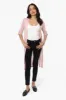 Magazine Roll Up Sleeve Open Duster Cardigan - Pink sold by Fairweather