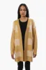 Canada Weather Gear Plaid Open Cardigan - Beige sold by Fairweather