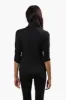 International INC Company Mock Neck Long Sleeve Top - Black sold by Fairweather