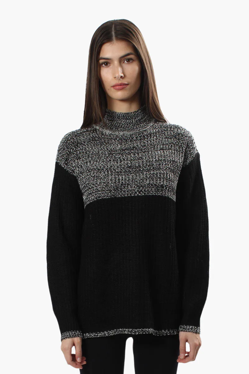 Canada Weather Gear Colour Block Pullover Sweater - Grey sold by Fairweather