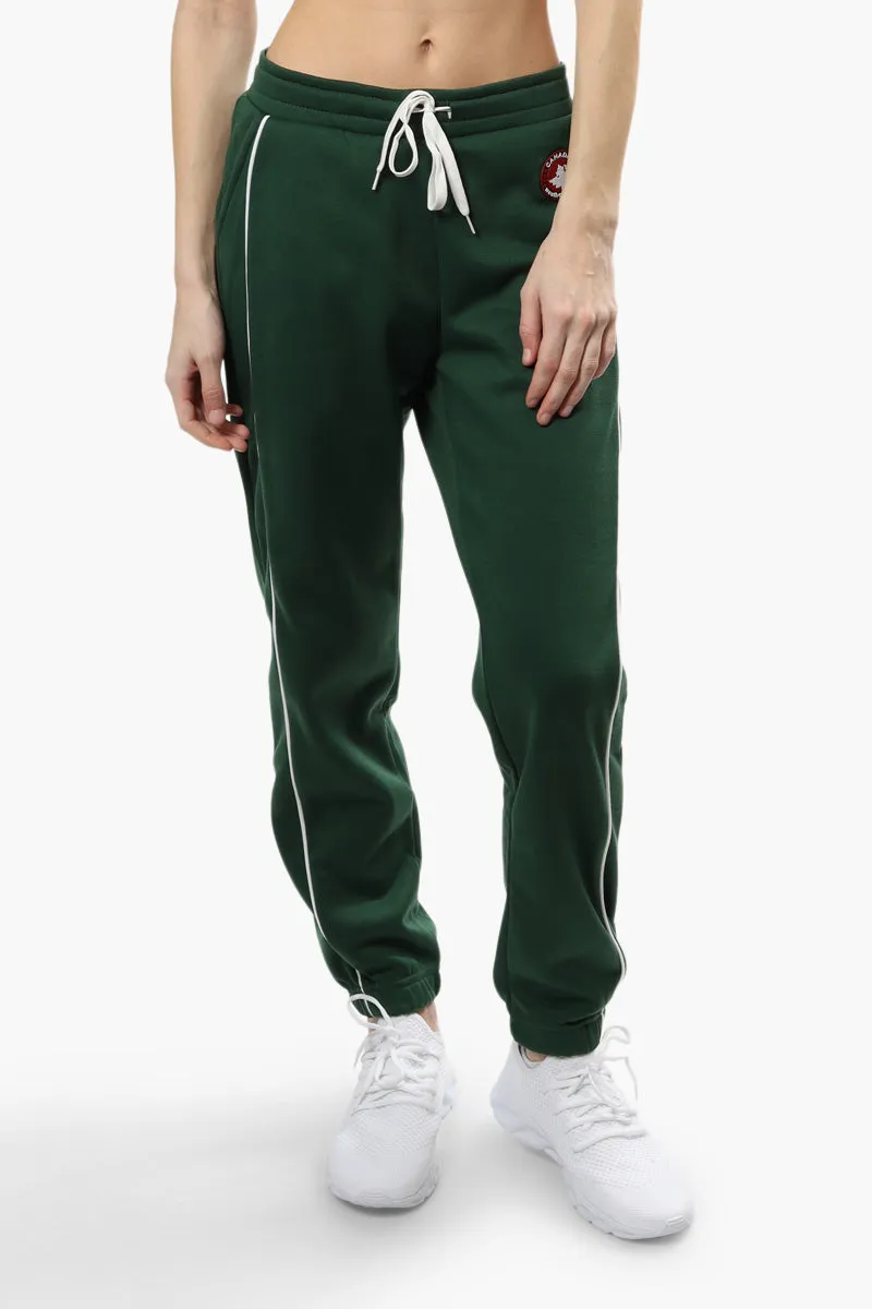 Canada Weather Gear Solid Piping Detail Joggers - Green sold by Fairweather