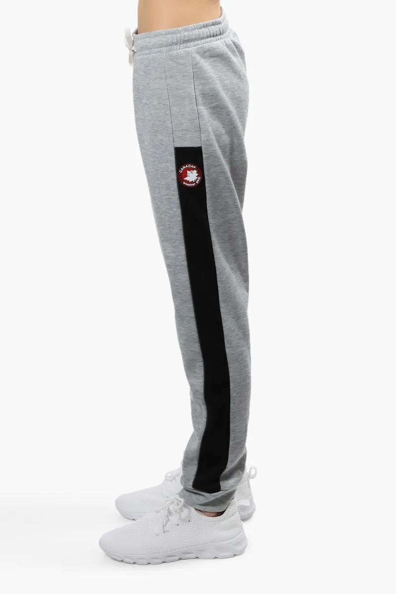 Canada Weather Gear Solid Side Stripe Joggers - Grey sold by Fairweather product image thumbnail 3