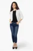 Impress 3/4 Sleeve Shrug Cardigan - White sold by Fairweather