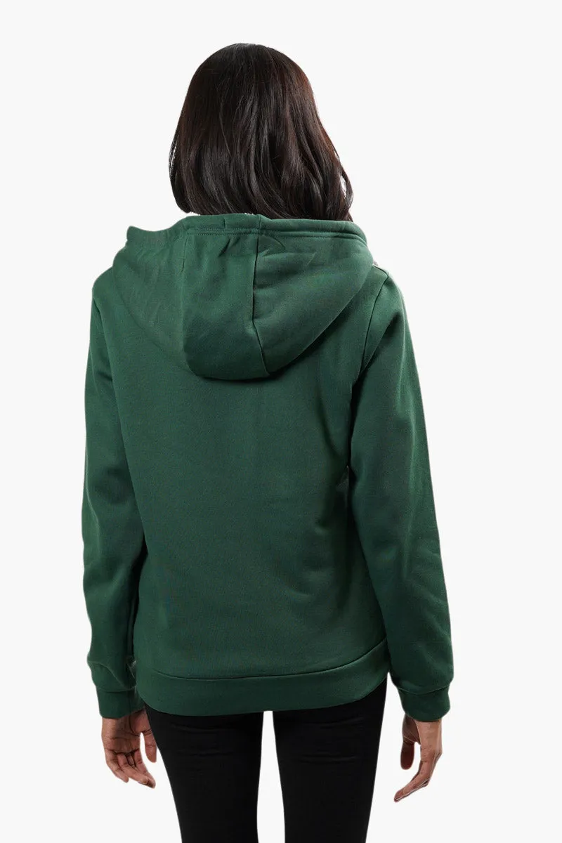 Fahrenheit Sherpa Lined Front Zip Hoodie - Green sold by Fairweather product image thumbnail 4