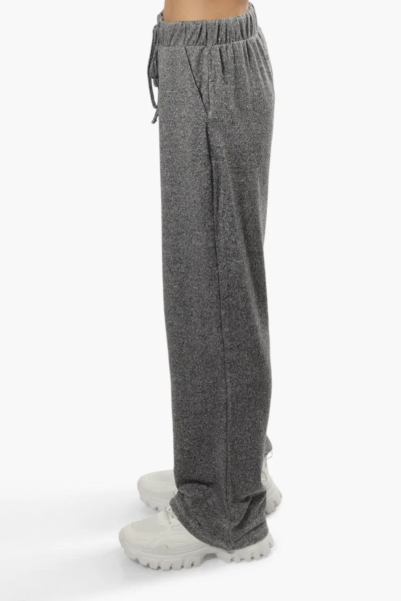 Runaway Bay Waist Tie Wide Leg Pants - Grey sold by Fairweather product image thumbnail 3