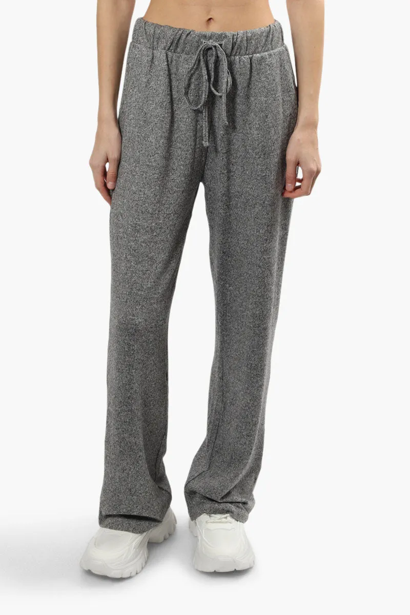 Runaway Bay Waist Tie Wide Leg Pants - Grey sold by Fairweather