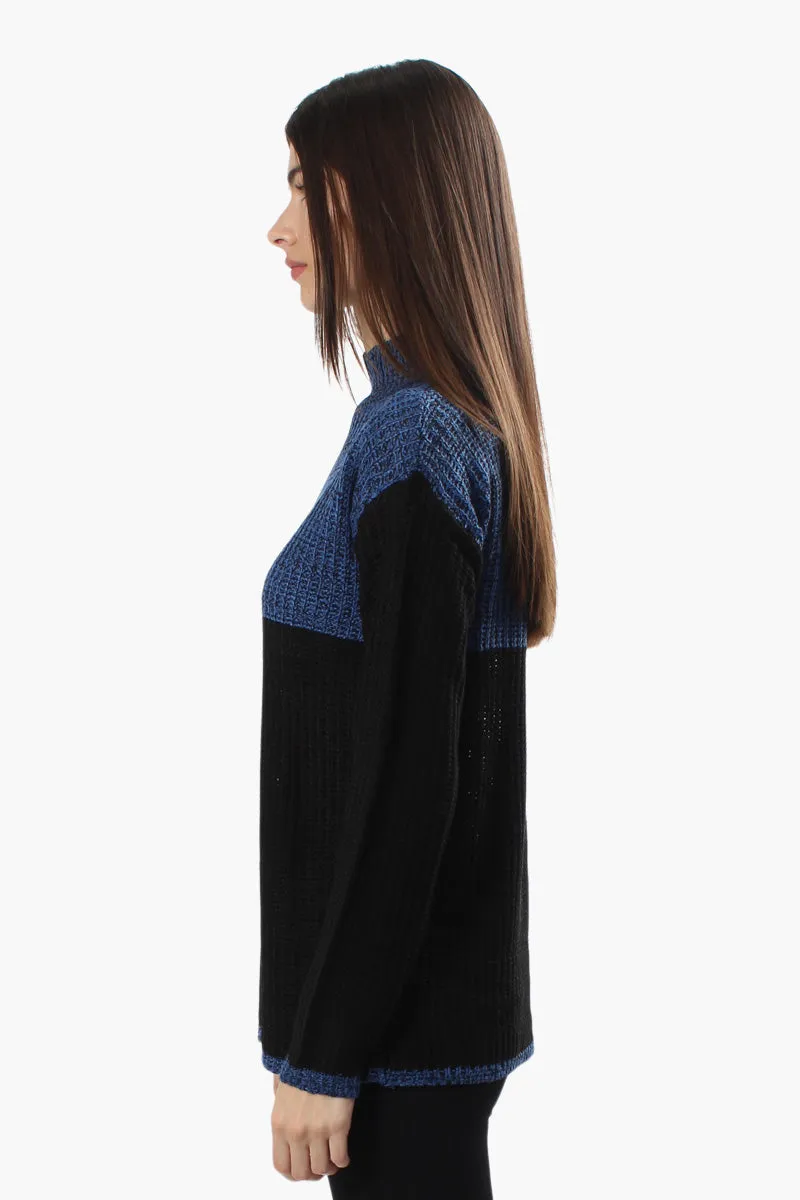 Canada Weather Gear Colour Block Pullover Sweater - Blue sold by Fairweather product image thumbnail 3