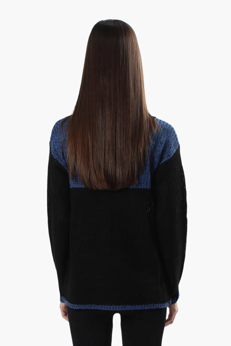 Canada Weather Gear Colour Block Pullover Sweater - Blue sold by Fairweather product image thumbnail 4