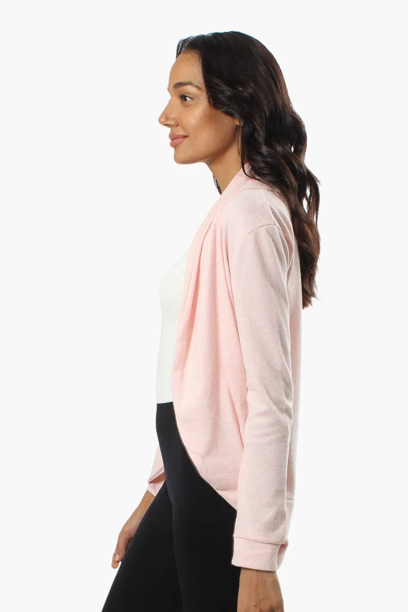Runaway Bay Long Sleeve Open Cardigan - Pink sold by Fairweather product image thumbnail 2