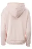 Super Triple Goose Solid Mesh Detail Hoodie - Blush sold by Fairweather