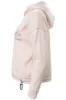 Super Triple Goose Solid Mesh Detail Hoodie - Blush sold by Fairweather