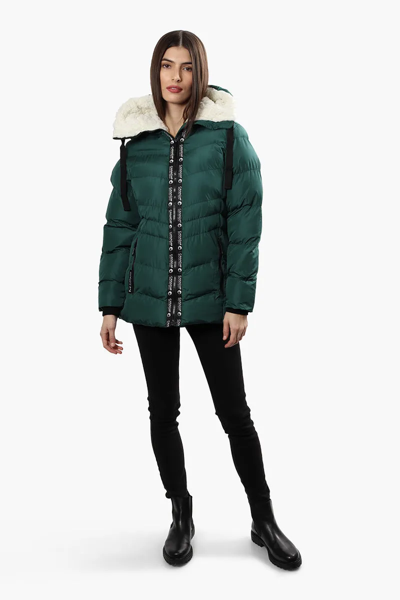 Canada Weather Gear Sherpa Lined Bomber Jacket - Green sold by Fairweather product image thumbnail 2