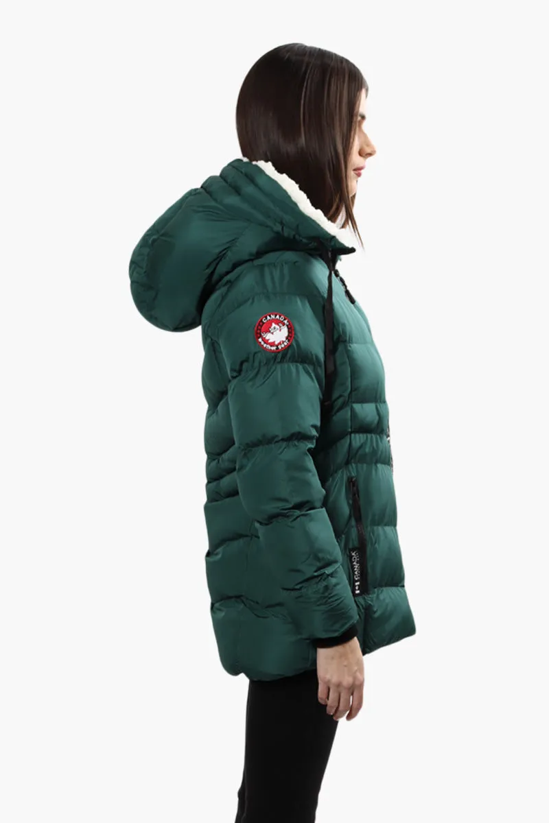 Canada Weather Gear Sherpa Lined Bomber Jacket - Green sold by Fairweather product image thumbnail 3