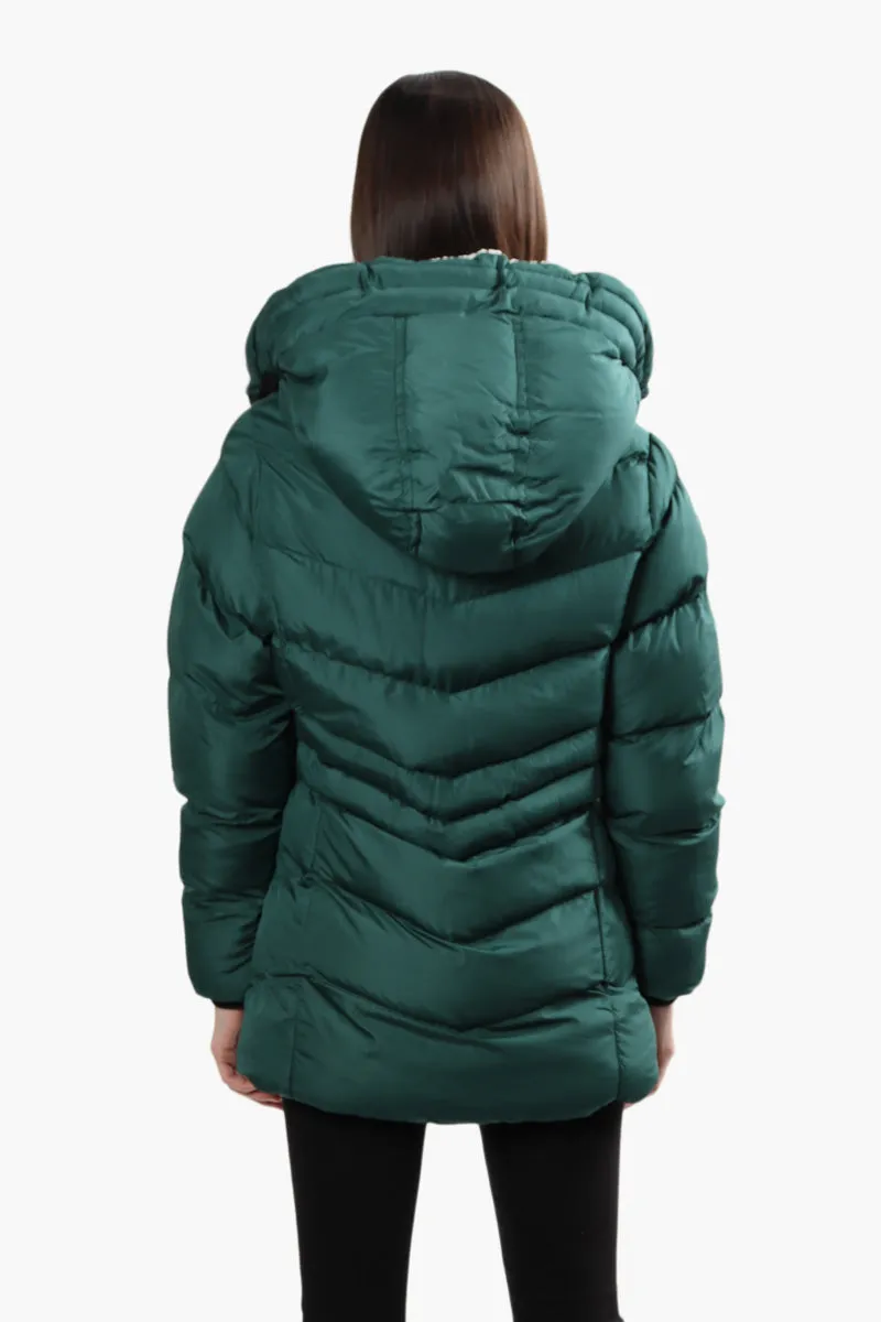 Canada Weather Gear Sherpa Lined Bomber Jacket - Green sold by Fairweather product image thumbnail 4