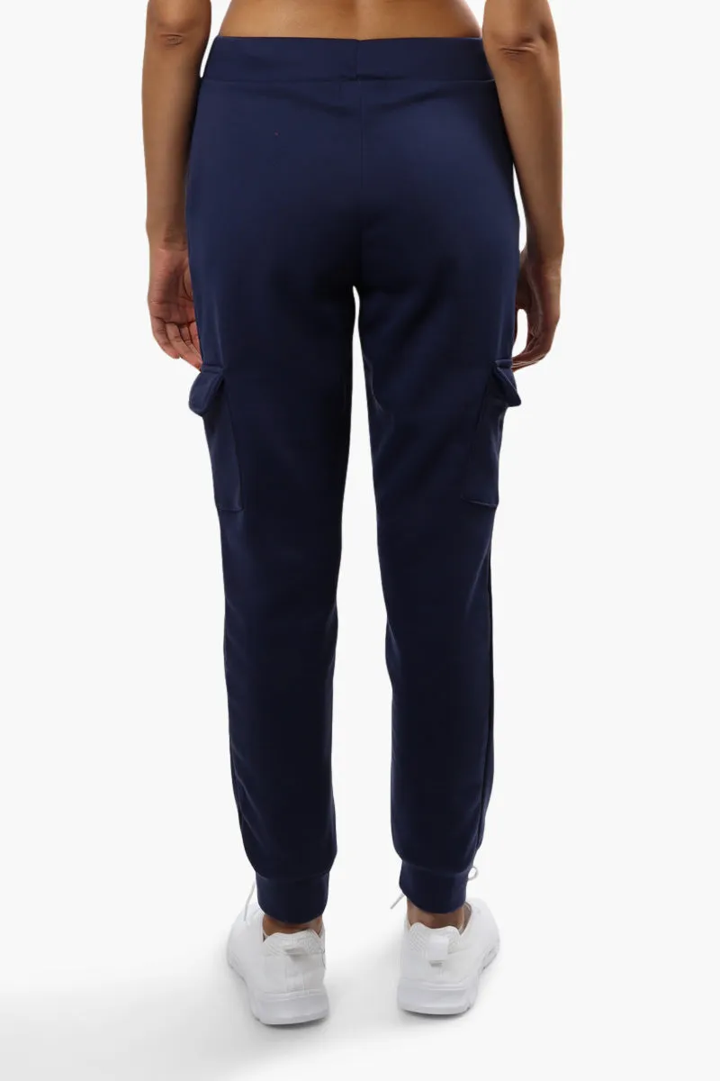 Fahrenheit Cargo Tie Waist Joggers - Navy sold by Fairweather product image thumbnail 4