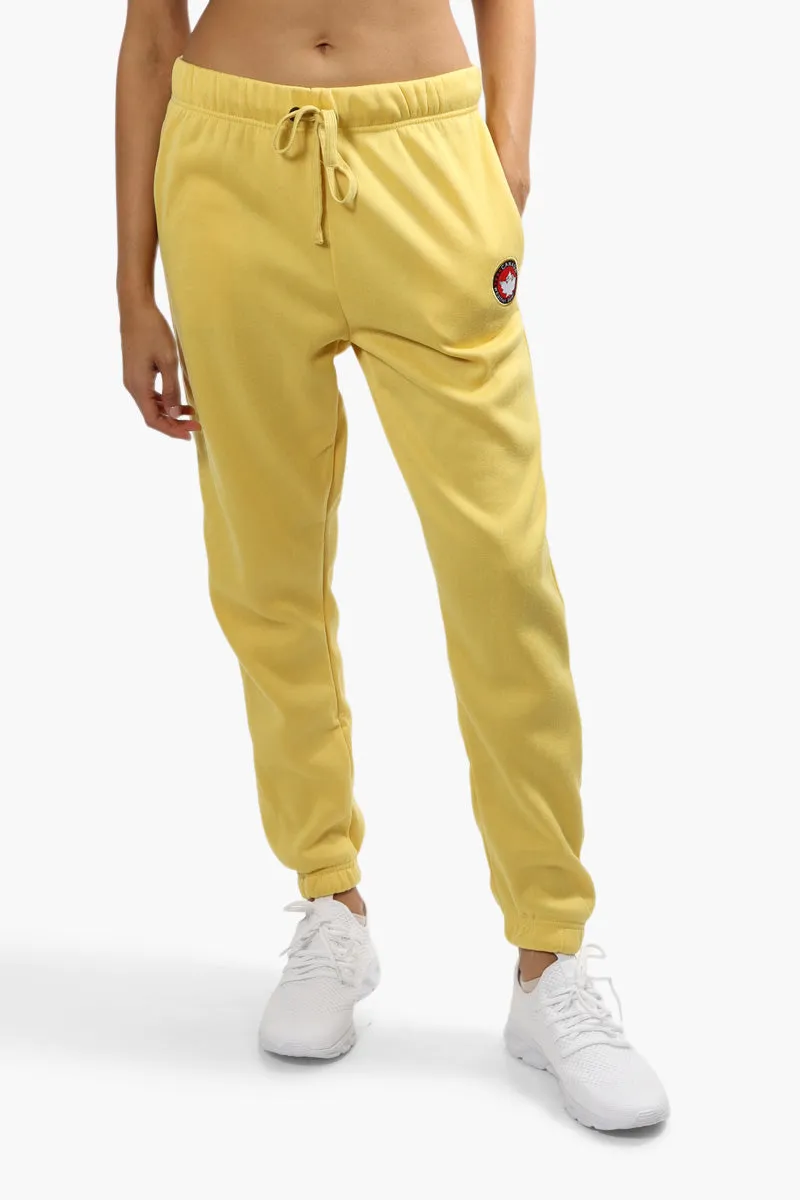 Canada Weather Gear Tie Waist Joggers - Yellow sold by Fairweather