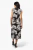 Majora Floral Belted Sleeveless Maxi Dress - Black sold by Fairweather