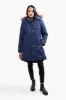 Canada Weather Gear Vegan Fur Hood Parka Jacket - Navy sold by Fairweather