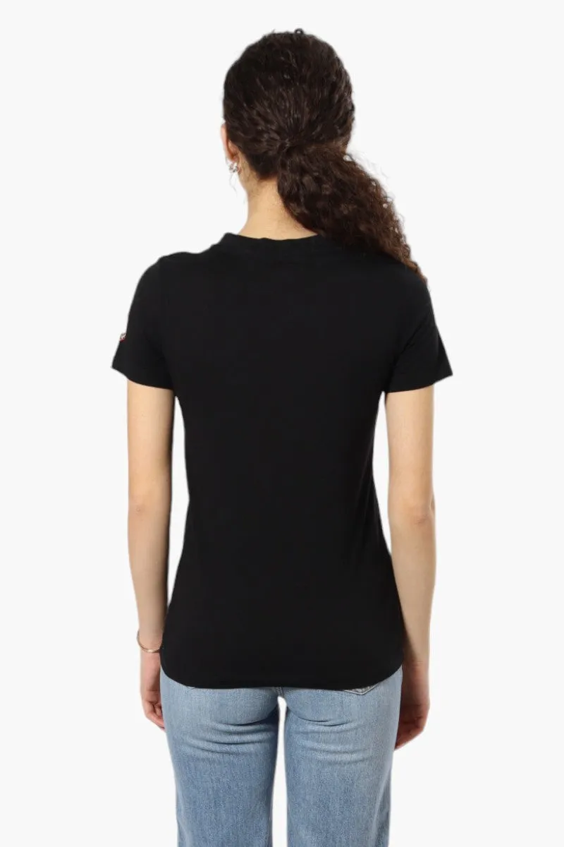 Canada Weather Gear Moose Print Tee - Black sold by Fairweather product image thumbnail 4