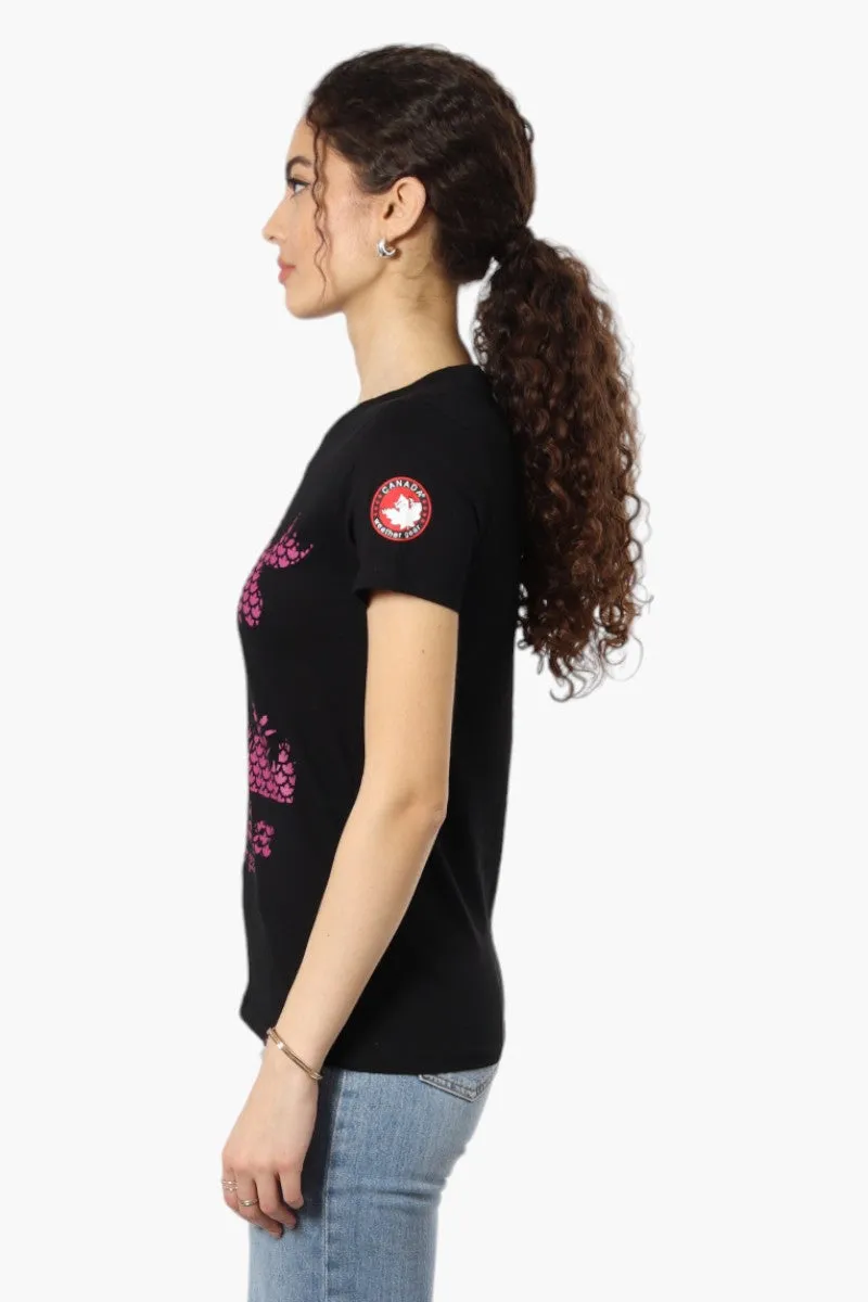 Canada Weather Gear Moose Print Tee - Black sold by Fairweather product image thumbnail 3