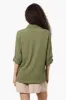Urbanology Roll Up Sleeve Button Down Shirt - Olive sold by Fairweather