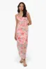 Majora Floral Mesh Maxi Dress - Pink sold by Fairweather