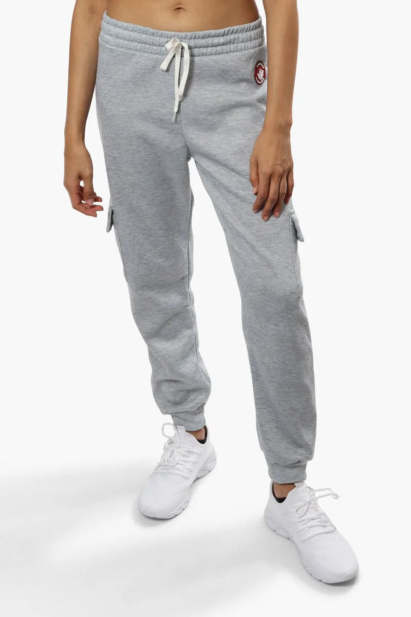 Canada Weather Gear Tie Waist Cargo Joggers - Grey sold by Fairweather
