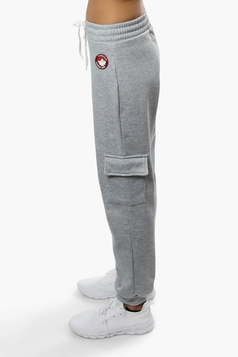 Canada Weather Gear Tie Waist Cargo Joggers - Grey sold by Fairweather product image thumbnail 3