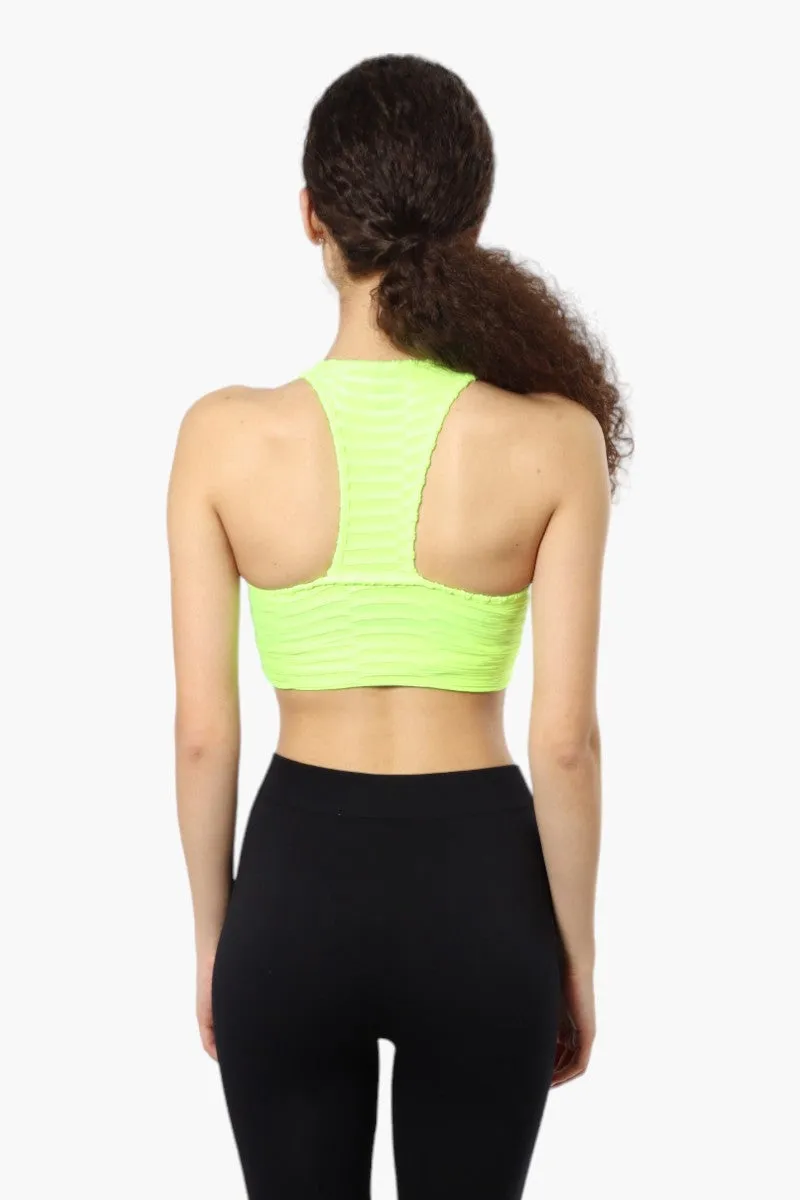 Toxika Basic Waffle Tank Top - Yellow sold by Fairweather product image thumbnail 4