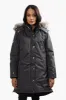 Canada Weather Gear Vegan Fur Hood Parka Jacket - Grey sold by Fairweather