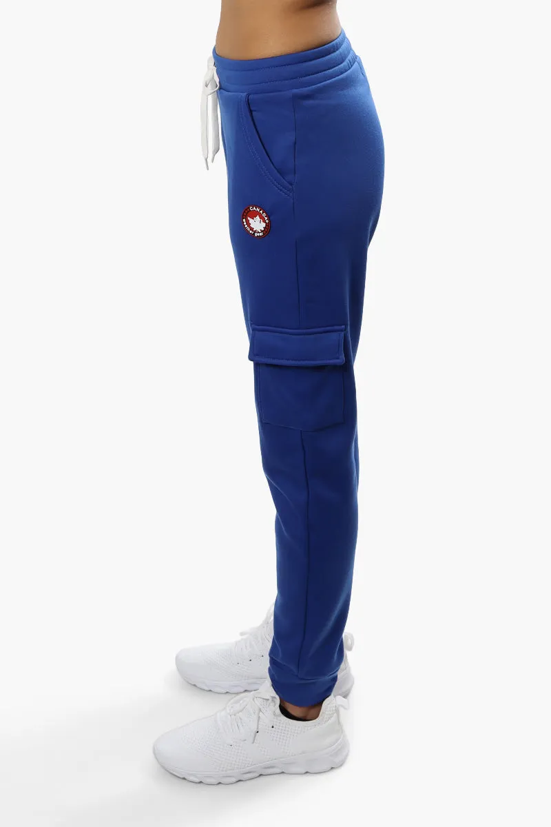 Canada Weather Gear Tie Waist Cargo Joggers - Blue sold by Fairweather product image thumbnail 3