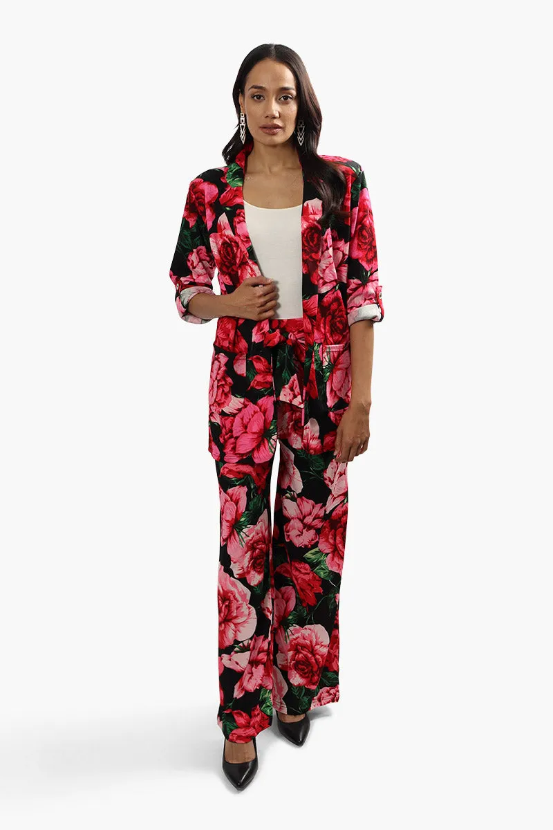 Impress Floral 2 Button Blazer - Pink sold by Fairweather product image thumbnail 2