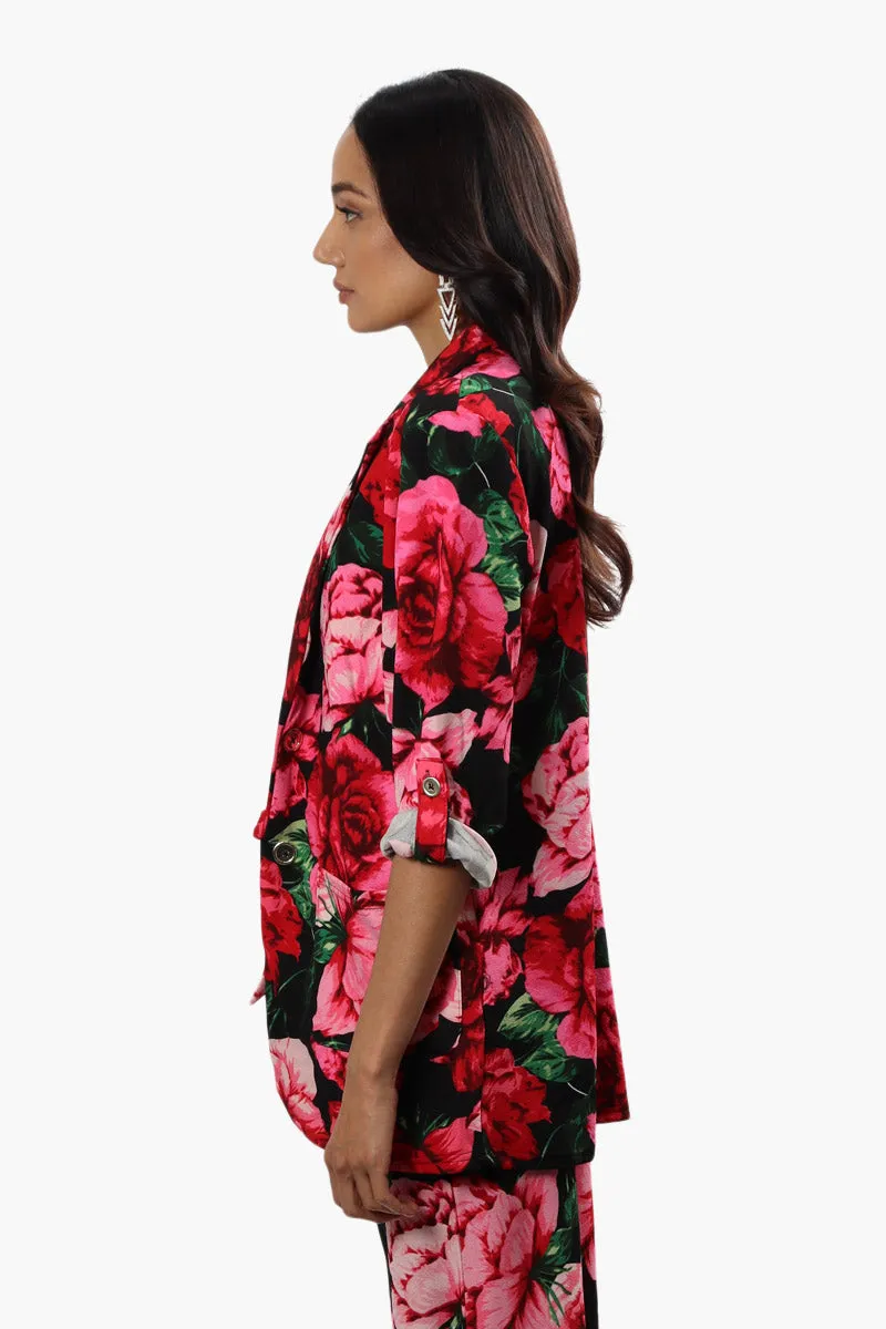 Impress Floral 2 Button Blazer - Pink sold by Fairweather product image thumbnail 3