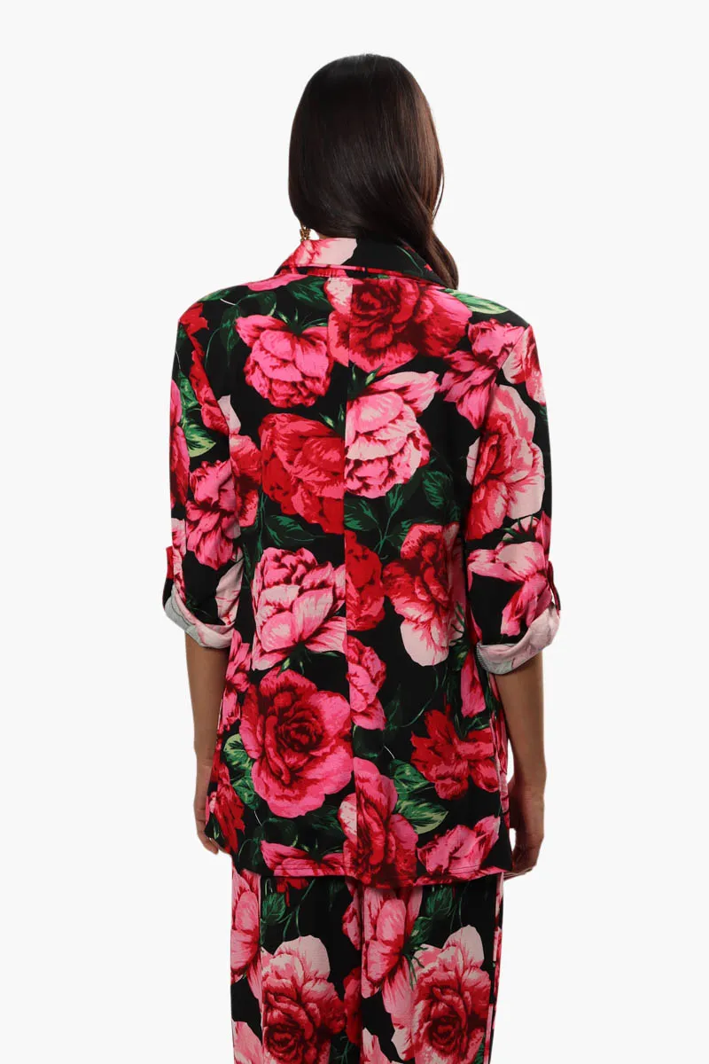 Impress Floral 2 Button Blazer - Pink sold by Fairweather product image thumbnail 4