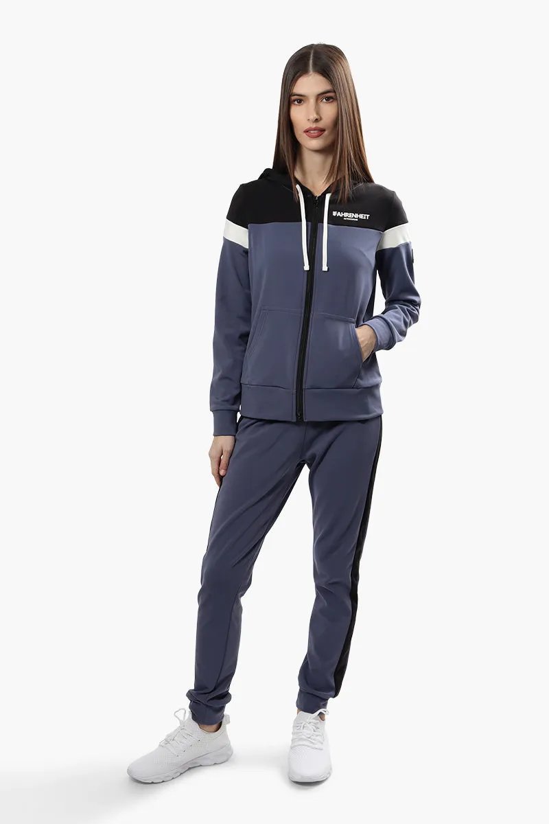 Fahrenheit Tie Waist Side Stripe Joggers - Purple sold by Fairweather product image thumbnail 2