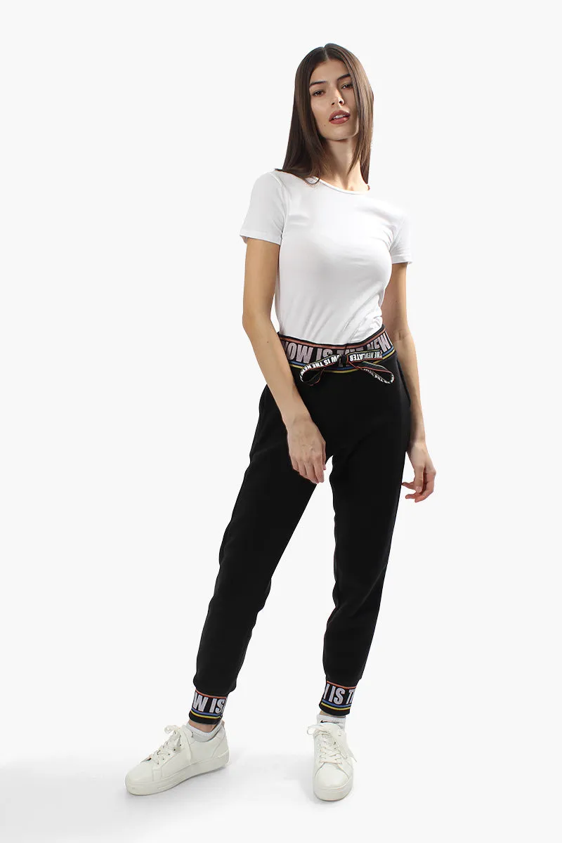 New Look Printed Waistband Joggers - Black sold by Fairweather product image thumbnail 2