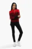 Canada Weather Gear Front Zip Pullover Sweater - Red sold by Fairweather